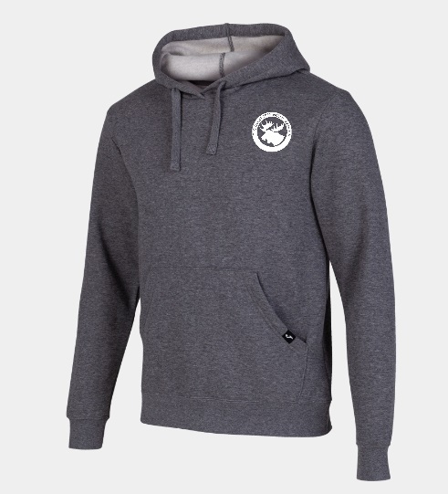 SWEATSHIRT MIT KAPUZE MANN MONTANA MELANGE-GRAU